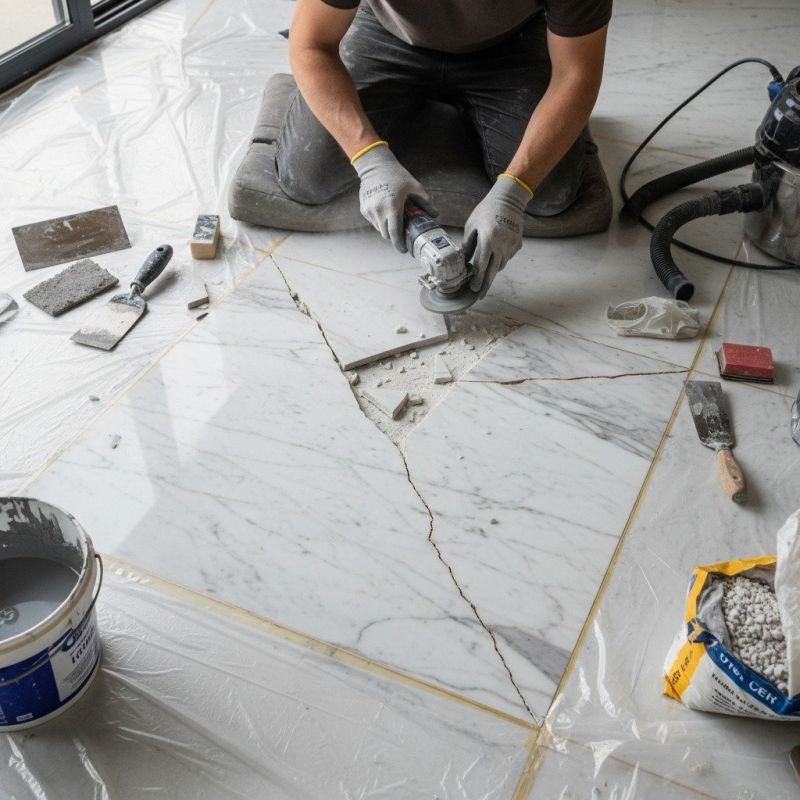 Travertine Tile Repair